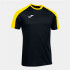 T-shirt Joma Homme Championnat Eco à manches courtes Noir - Jaune