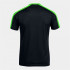 T-shirt Joma Homme Championnat Eco à manches courtes Noir - Vert fluo