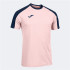 T-shirt Joma Homme Championnat Eco à manches courtes Rose - Marine