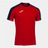 T-shirt Joma Homme Championnat Eco à manches courtes Rouge - Marine