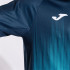 T-shirt Joma Homme Manches courtes Tiger IV Turquoise Fluorine Marine