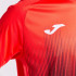 T-shirt Joma Homme Manches courtes Tiger IV Noir Corail Fluoré