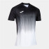 T-shirt Joma Homme Manches courtes Tiger IV Blanc Noir