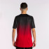 T-shirt Joma Homme Manches courtes Tiger IV Rouge Noir