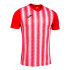 T-shirt Joma Manches courtes Inter II Rouge Blanc