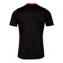 T-shirt Joma Manches courtes Europa V Noir Rouge