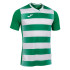 T-shirt Joma Manches courtes Europe V Vert Blanc