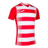 T-shirt Joma Manches courtes Europa V Rouge Blanc