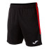 Bermuda Joma Championnat Eco Noir Rouge