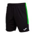 Bermuda Joma Championnat Eco Noir Vert Fluo