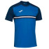 T-shirt Joma Manches courtes Hispa IV Royal Marino