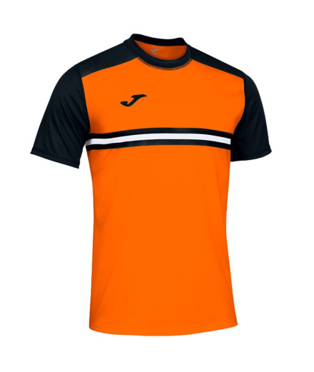 T-shirt Joma Manches courtes Hispa IV Orange Noir