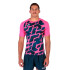 T-shirt Rugby De Short Sleeve Myskin III Fluor Pink Marine