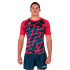 T-shirt Rugby From Myskin III Short Sleeve Navy Red