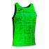T-shirt Running Débardeur Elite VIII Noir Vert Fluo