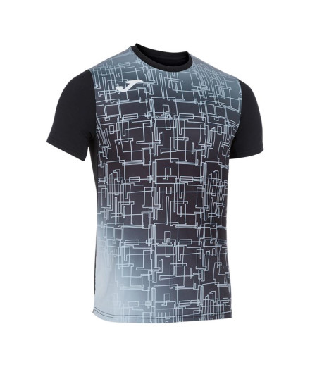 T-shirt Running Homme Manches courtes de Elite VIII Noir