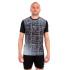 T-shirt Running Homme Manches courtes de Elite VIII Noir