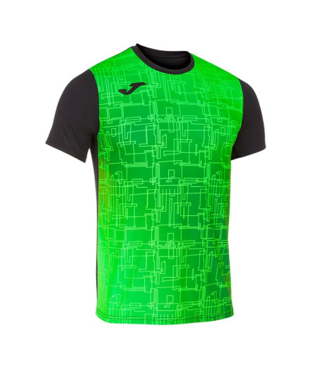T-shirt Running Homme Manches courtes de Elite VIII Noir...