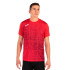 T-shirt Running Homme Manches courtes de Elite VIII Rouge