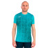 T-shirt Running Manches courtes de Elite VIII Turquoise