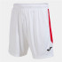 Joma Homme Enfant Short Glasgow / Blanc Rouge