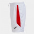 Joma Homme Enfant Short Glasgow / Blanc Rouge