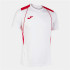 T-shirt Joma HommeEnfant Manches courtes Championnat VII / Blanc Rouge