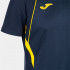 T-shirt Joma HommeEnfant Manches courtes Championnat VII / Jaune marine