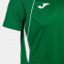 T-shirt Joma HommeEnfant Manches courtes Championnat VII / Vert Blanc