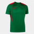 T-shirt Joma HommeEnfant Manches courtes Championnat VII / Vert Rouge