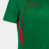 T-shirt Joma HommeEnfant Manches courtes Championnat VII / Vert Rouge