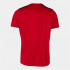 T-shirt Joma HommeEnfant Manches courtes Championnat VII / Noir Rouge