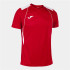 T-shirt Joma HommeEnfant Manches courtes Championnat VII / Rouge Blanc