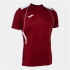 T-shirt Joma HommeEnfant Short Sleeve Championship VII / Bordeaux White