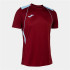 T-shirt Joma HommeEnfant Short Sleeve Championship VII / Bordeaux Light Blue