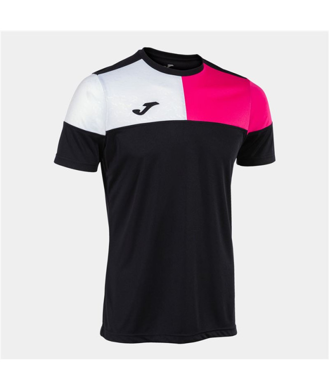 T-shirt Joma Homme Manches courtes V Noir Rose...