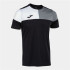 T-shirt Joma Homme Manches courtes V Noir Gris Blanc