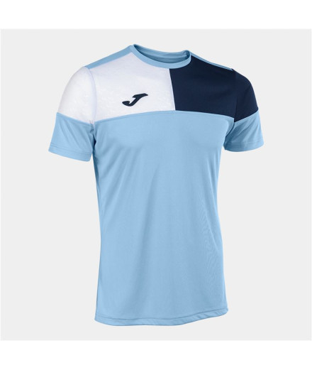 T-shirt Football Joma From Short Sleeve Crew V Celeste...