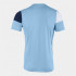 T-shirt Football Joma From Short Sleeve Crew V Celeste Navy White