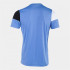 T-shirt Football Joma From Short Sleeve Crew V Blue Black White