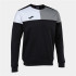 Sweat Joma HommeEnfant Crew V / Noir Gris Blanc