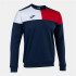 Sweat Joma HommeEnfant Crew V / Marine Rouge Blanc