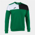 Sweat Football Joma De Crew V Vert Vert Noir Blanc