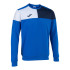 Sweat Football Joma homme de Crew V Royal /enfants marine blanc
