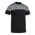 T-shirt Joma homme Short Sleeve Crew V /children black Grey