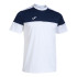 T-shirt Joma homme Manches courtes Crew V /children's white Marine