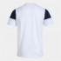 T-shirt Joma homme Manches courtes Crew V /children's white Marine