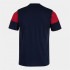 T-shirt Joma homme Manches courtes Crew V /child navy Red