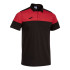 Polo Joma homme Manches courtes Crew V /enfant noir Rouge