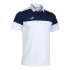 Polo Joma homme Manches courtes Crew V /children's white Marine